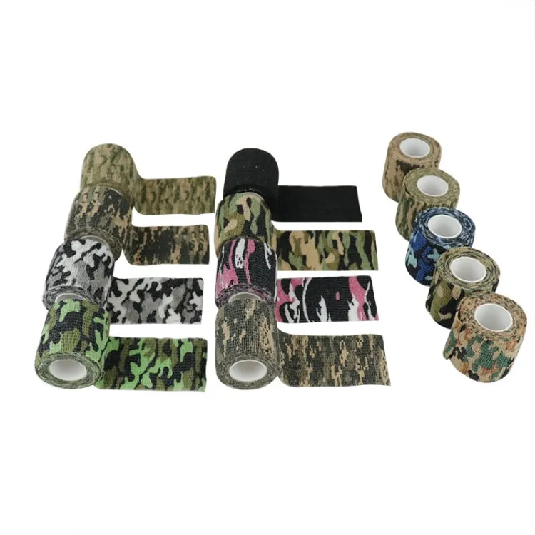 4.5m X 5cm Self-Adhesive Non-Woven Outdoor Camouflage Tape Bandage(Ocean Camouflage No. 4)