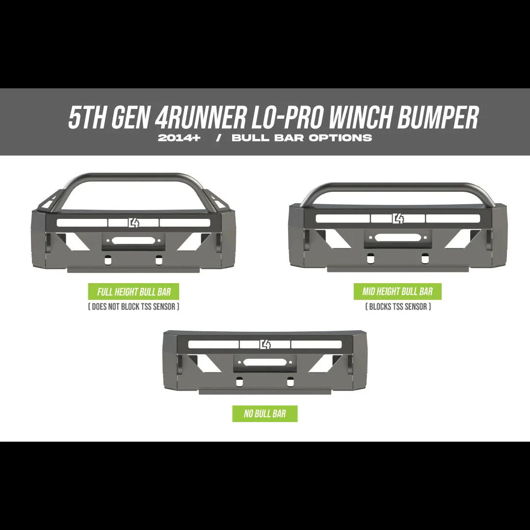 4Runner Lo-Pro Winch Bumper / 5th Gen / 2014 