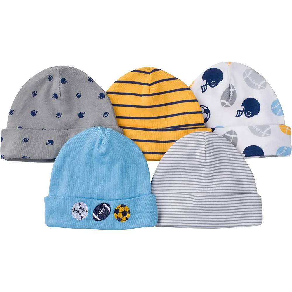 5 Pack Baby Sports  Caps