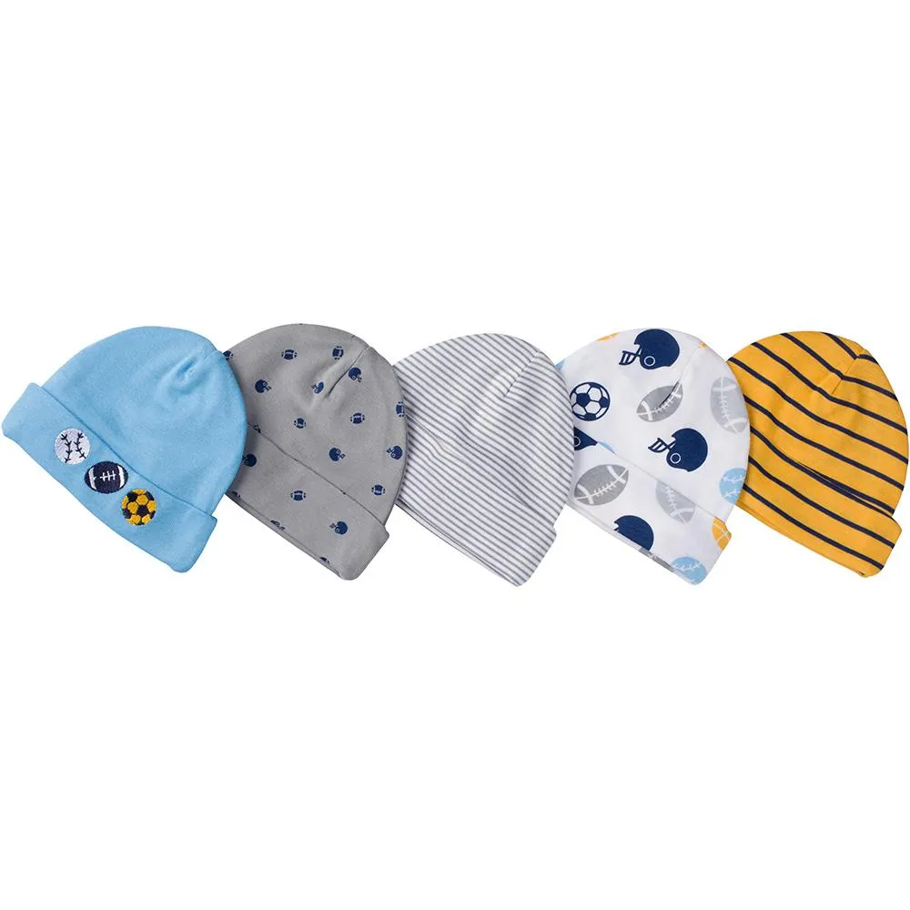 5 Pack Baby Sports  Caps