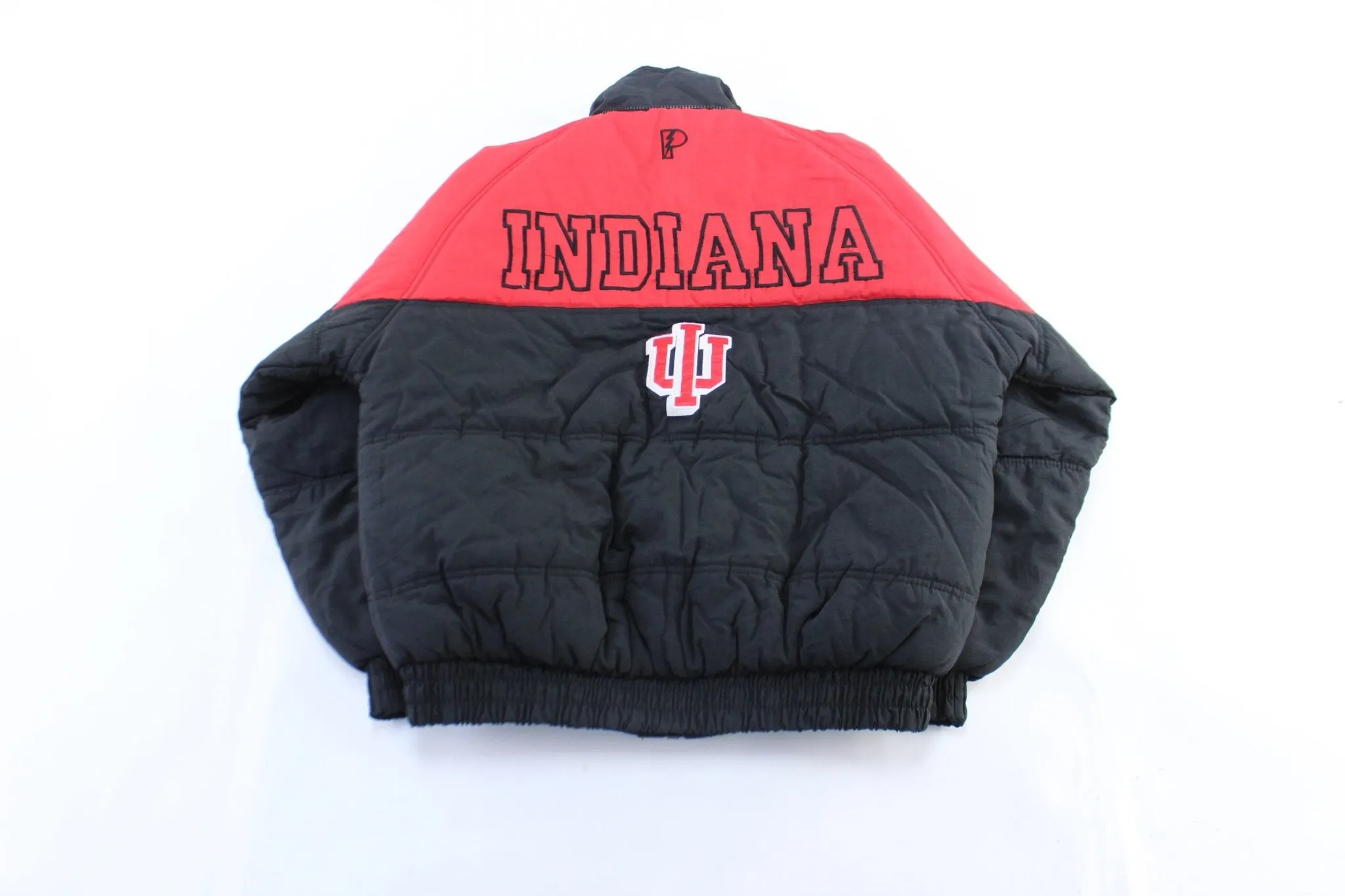 90's Indiana University Embroidered Pro Player Jacket