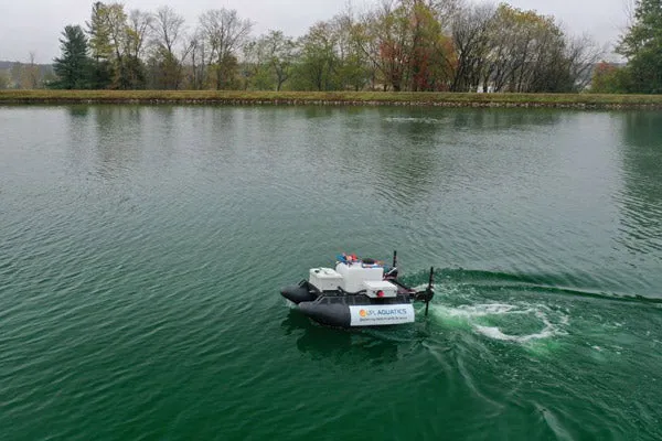 ADAPT Drone Boat - Autonomous Spraying Boat - Extended Length - Hybrid Powertrain