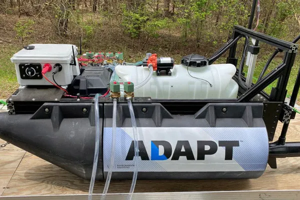 ADAPT Drone Boat - Autonomous Spraying Boat - Extended Length - Hybrid Powertrain