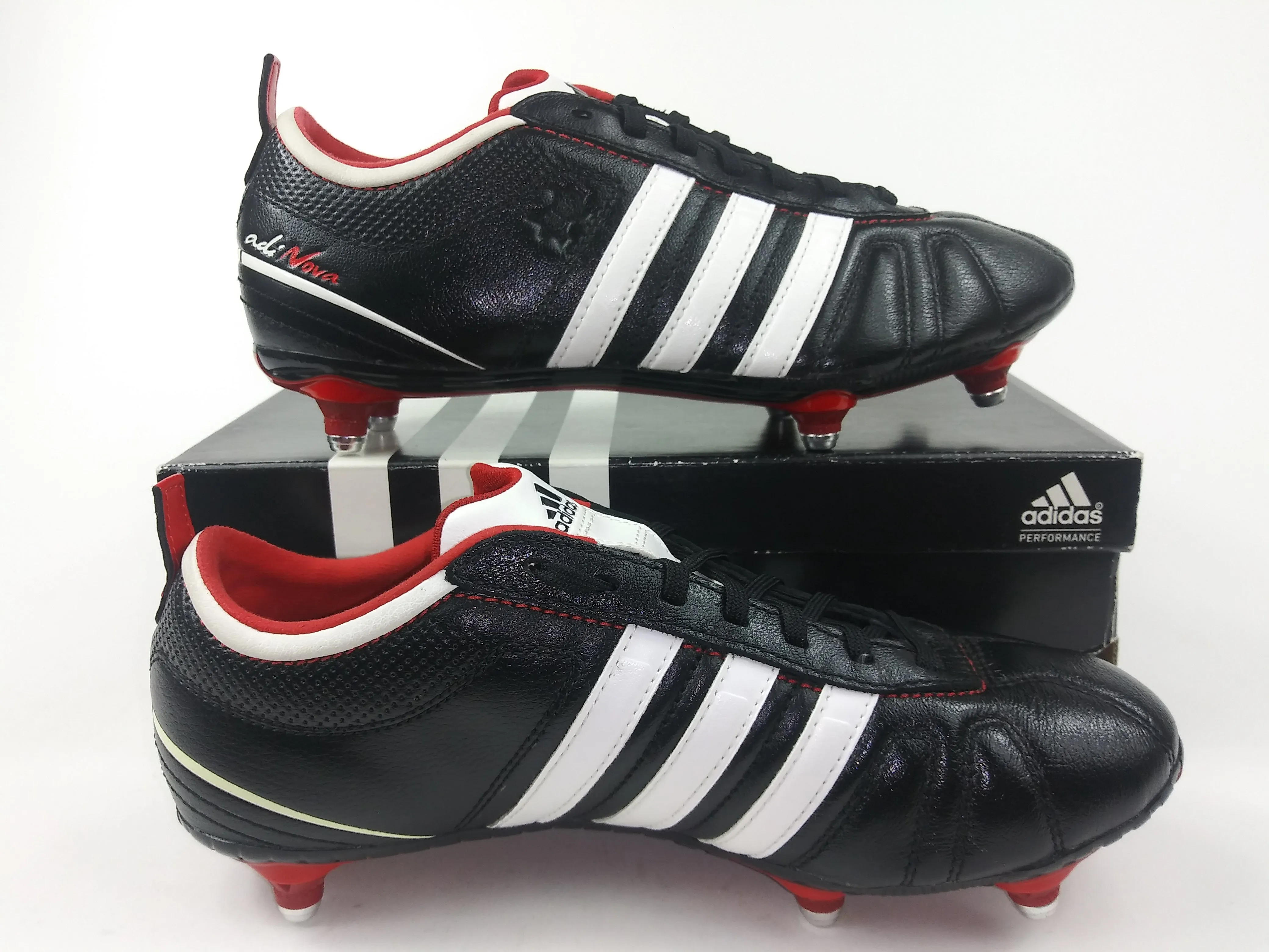 Adidas Adinova IV SG Black Red