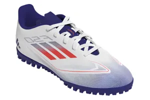 Adidas Kids Astro Turf Boot F50 Club White/ Solar Red/ Lucid Blue