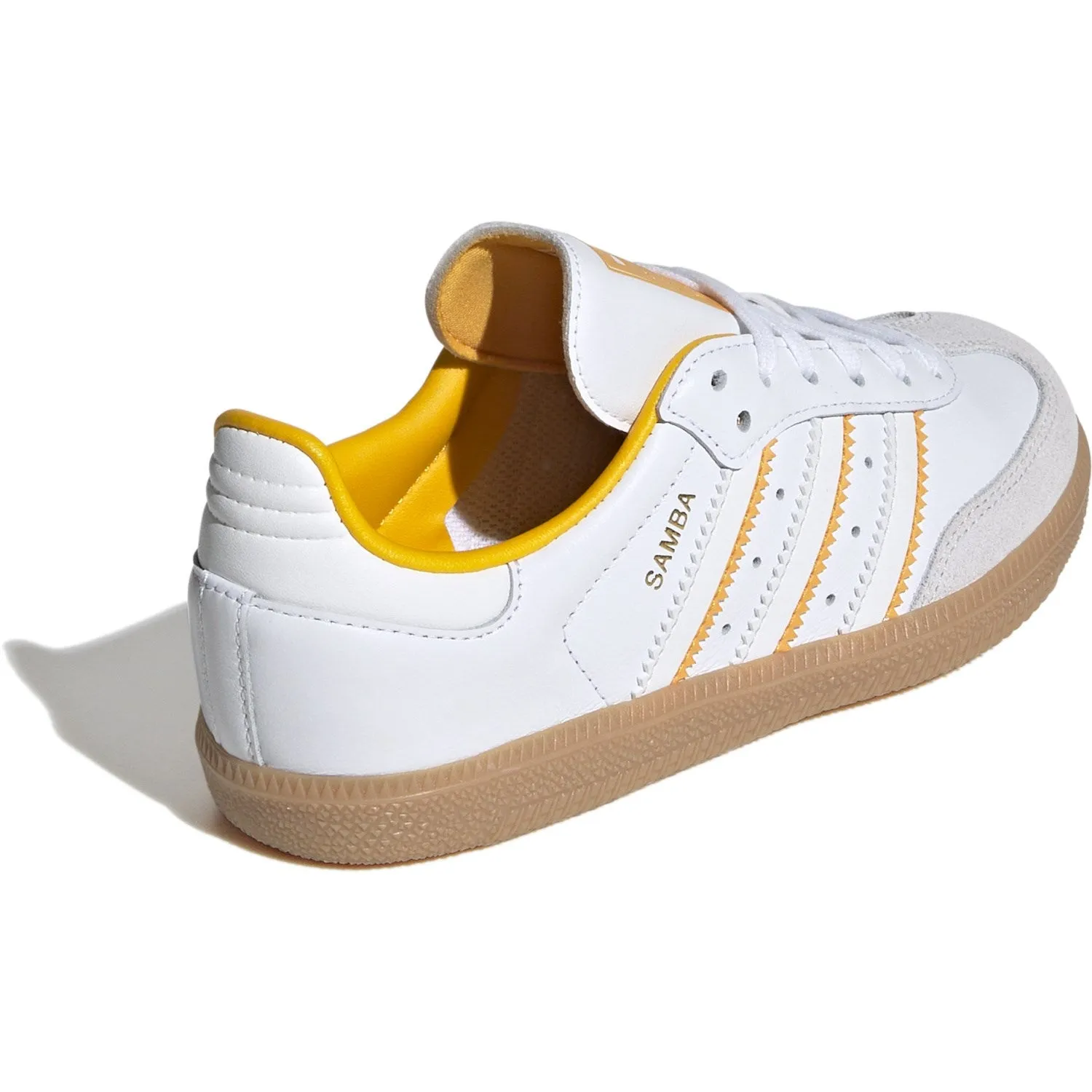 adidas Originals Crystal White/Cloud White/Crew Yellow Samba Og C Sneakers