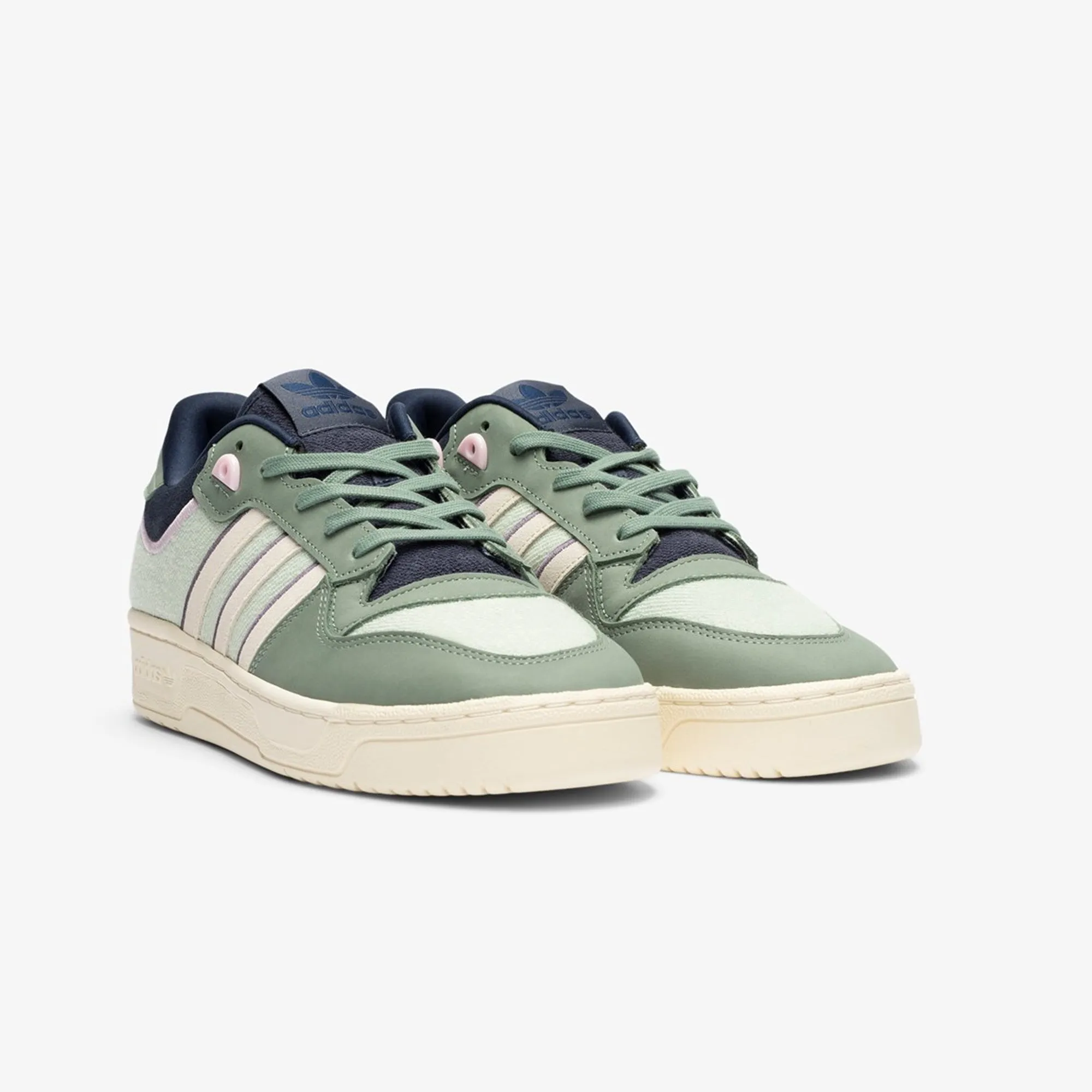 Adidas Originals | RIVALRY LOW 86  { WHITE/GREEN/CREAM