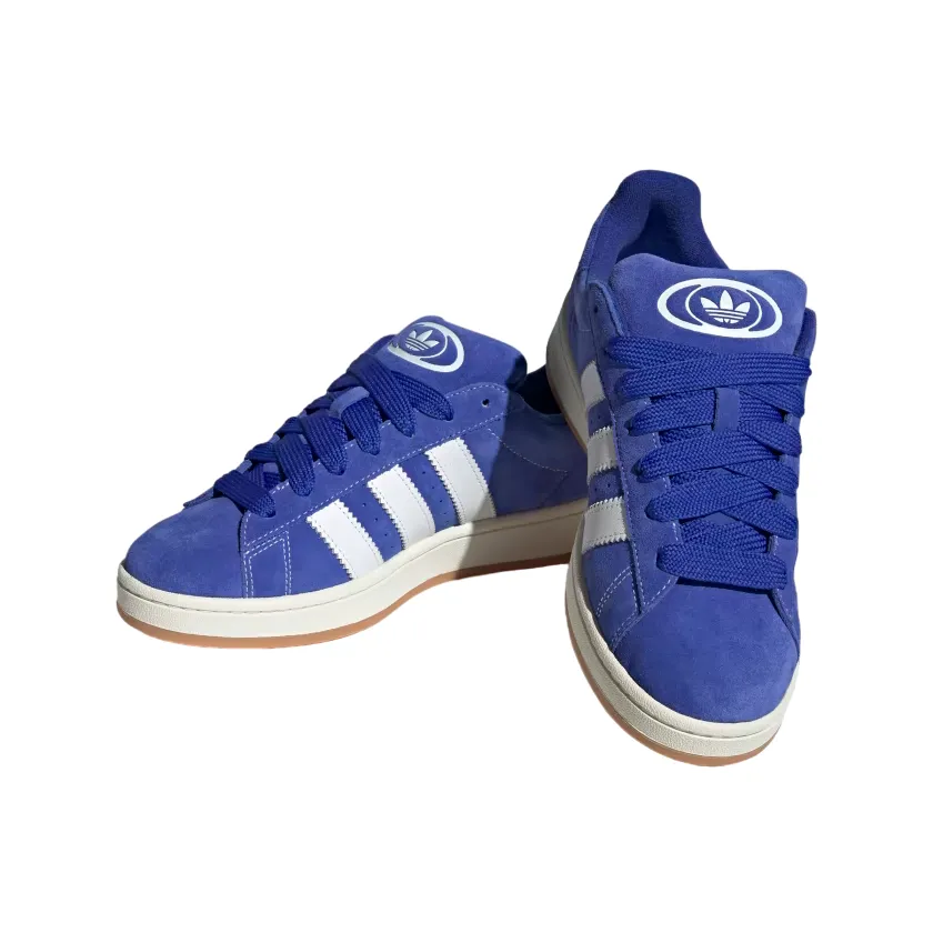 Adidas Originals scarpa sneakers da uomo Campus 00s H03471 bluette bianco