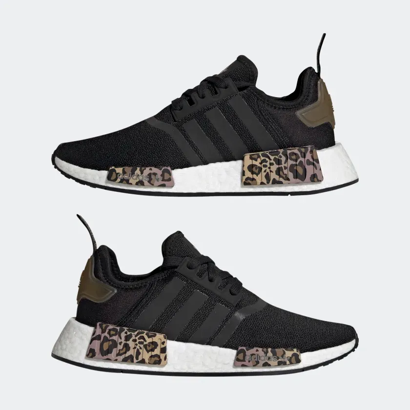 Adidas Women's NMD R1 Shoes - Core Black / Wild Brown