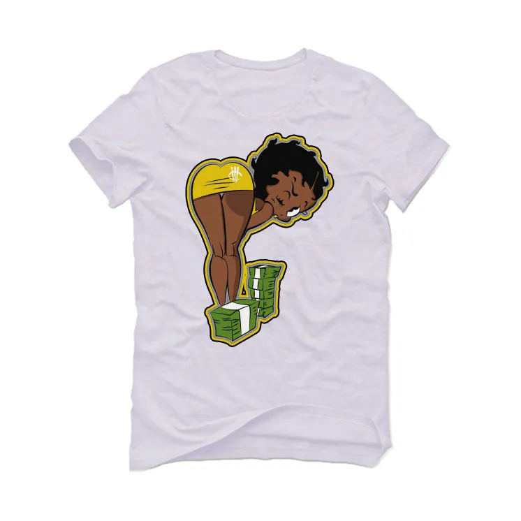 Air Jordan 11 Low WMNS “Yellow Snakeskin” White T-Shirt (BOO)