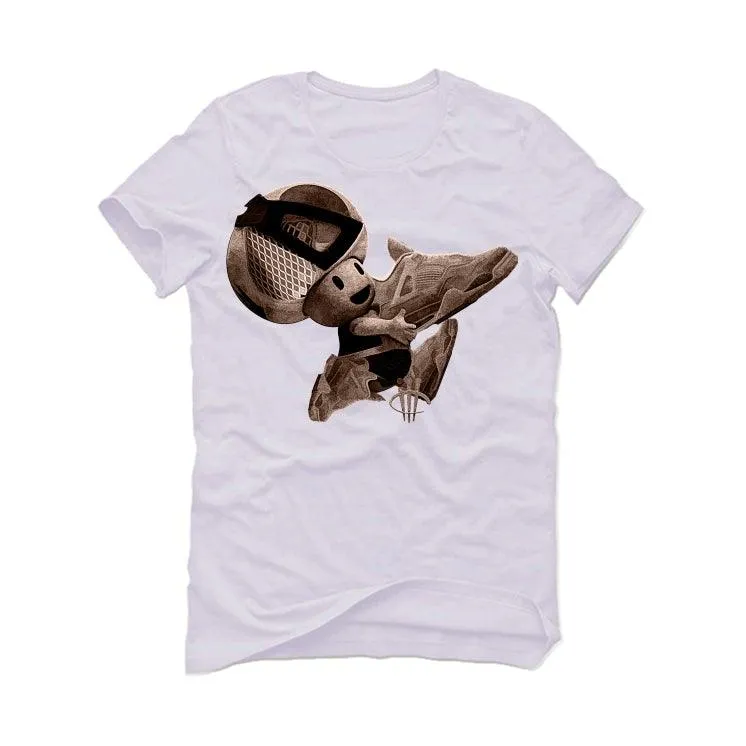 Air Jordan 4 WMNS Shimmer White T-Shirt (TOAD SHOE)