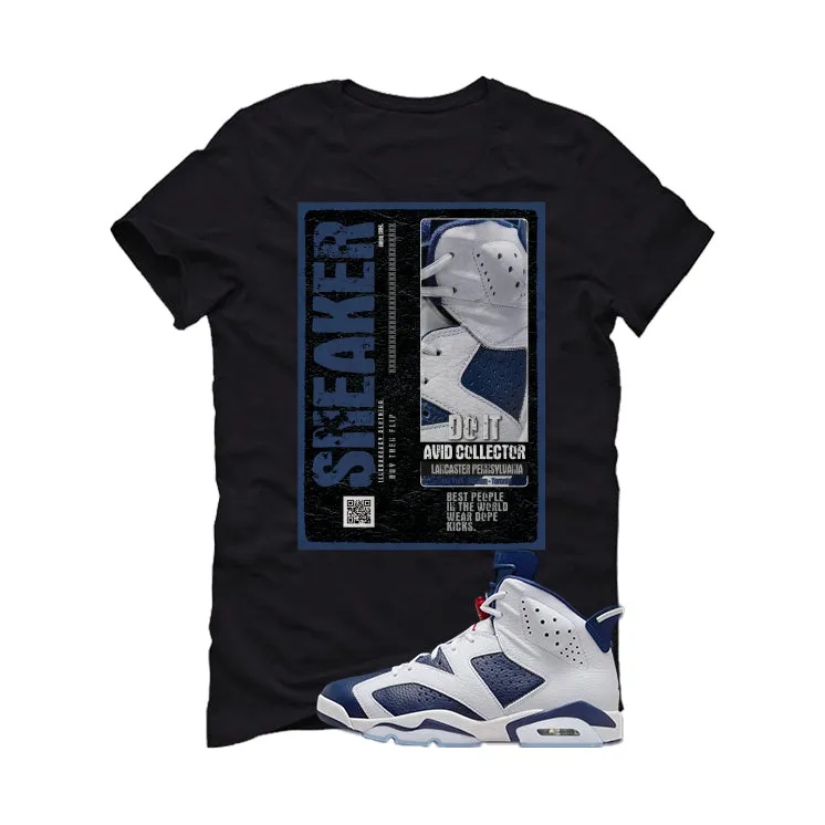 Air Jordan 6 Olympic Black T-Shirt (COLLECTOR)| illcurrency