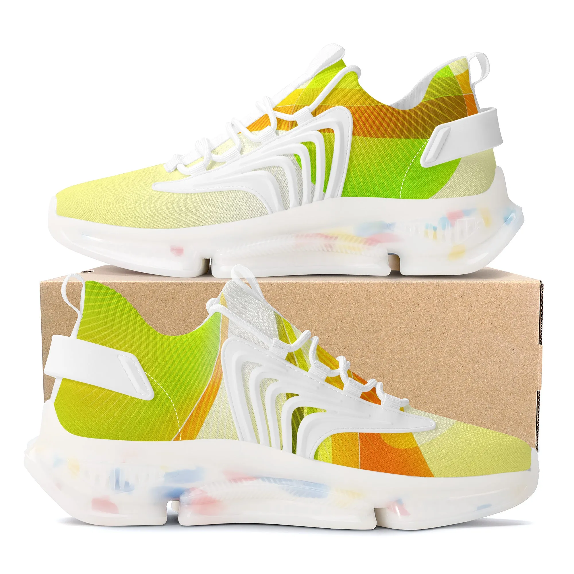 Air Max React Sneakers - Yellow