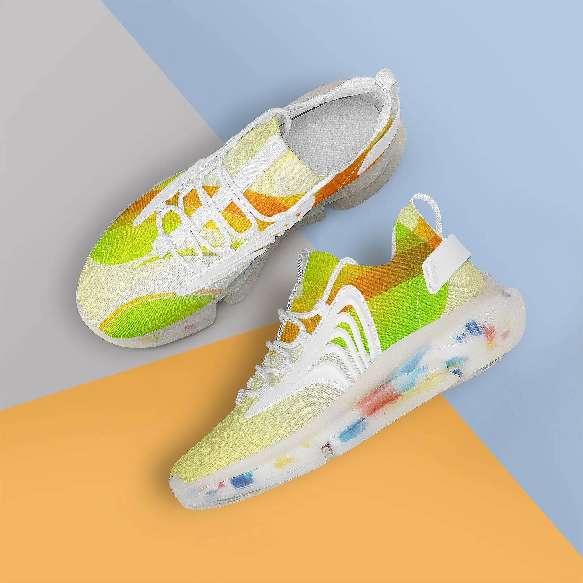 Air Max React Sneakers - Yellow