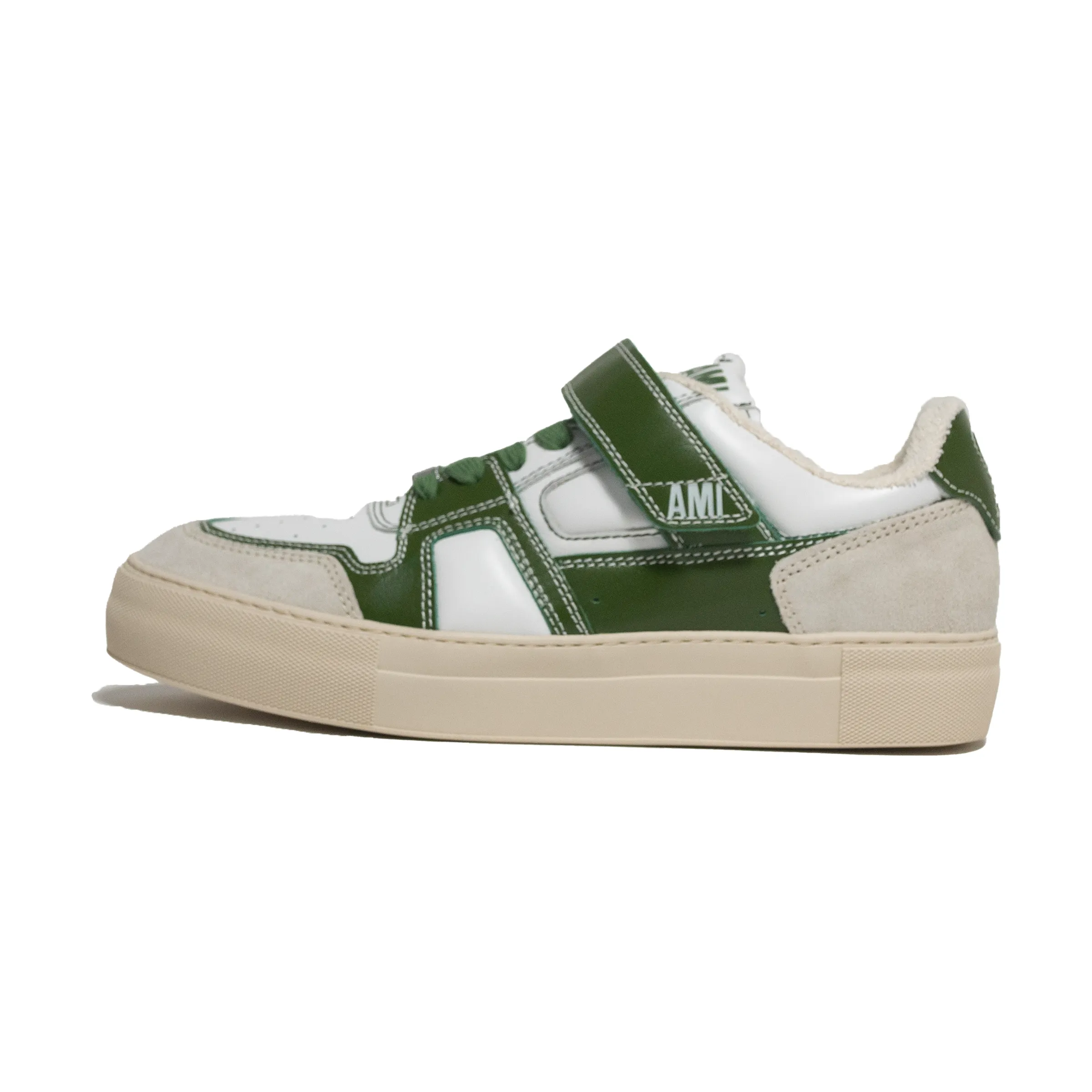 AMI PARIS LOW TOP ARCADE "EVERGREEN"