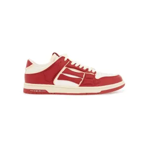 Amiri collegiate skel top low sneakers