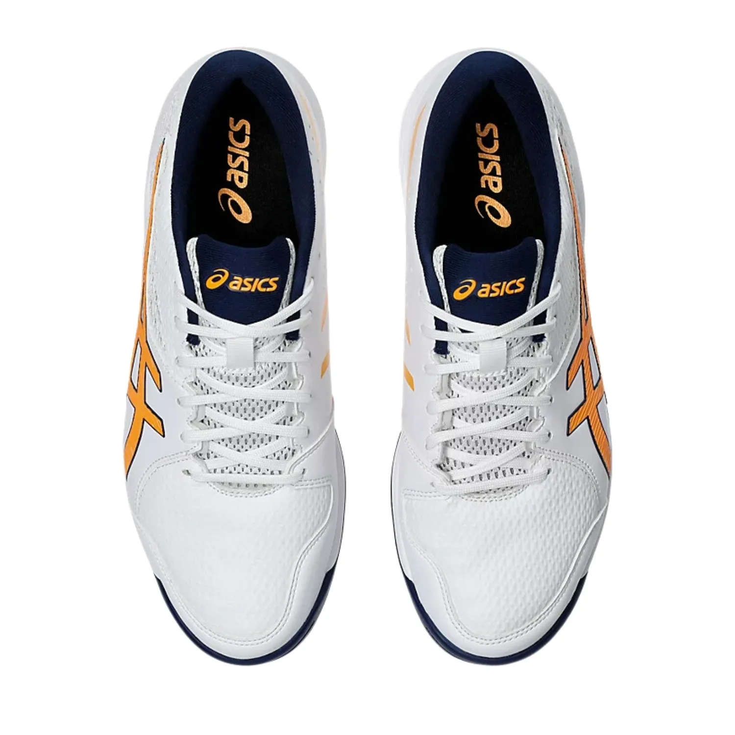 Asics Cricket Shoes Gel-Peake-2 - White Orange