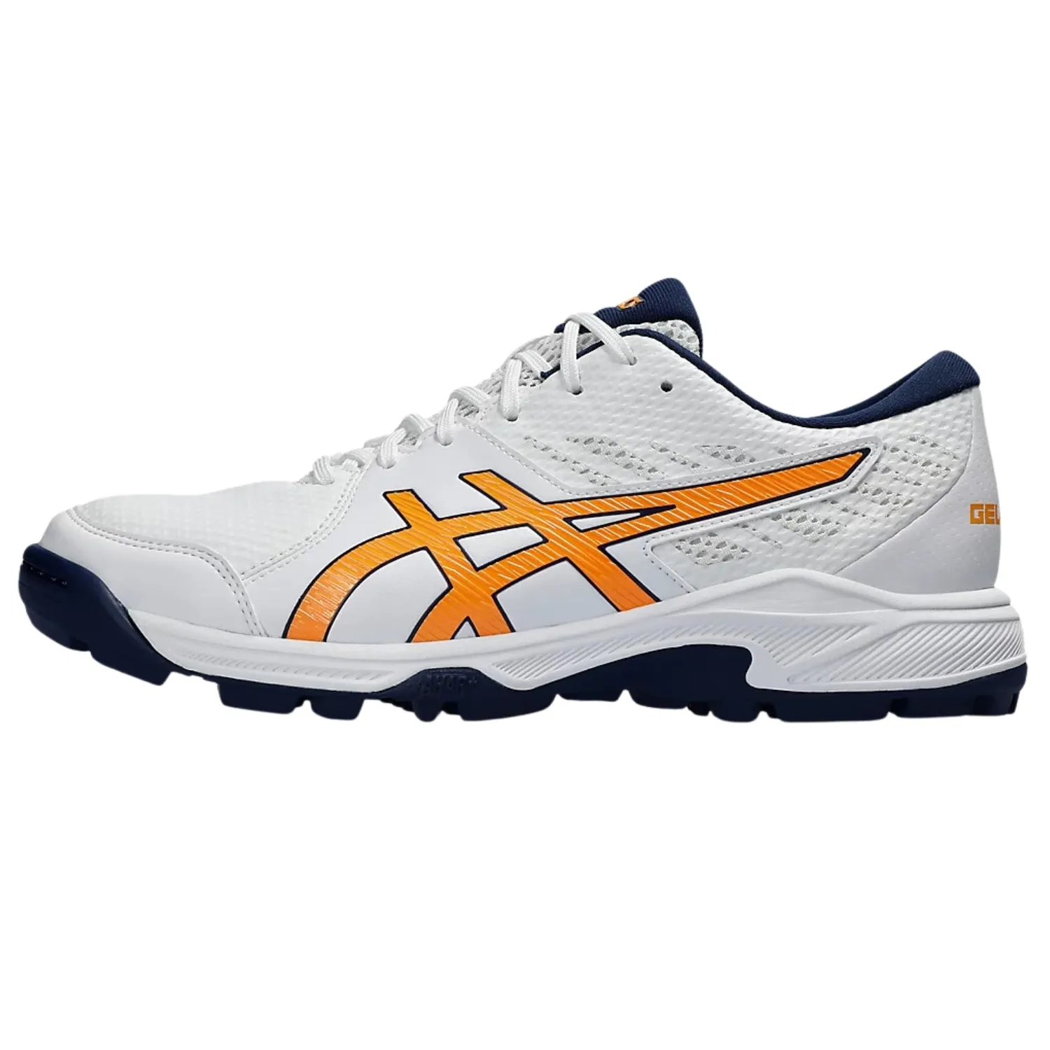 Asics Cricket Shoes Gel-Peake-2 - White Orange