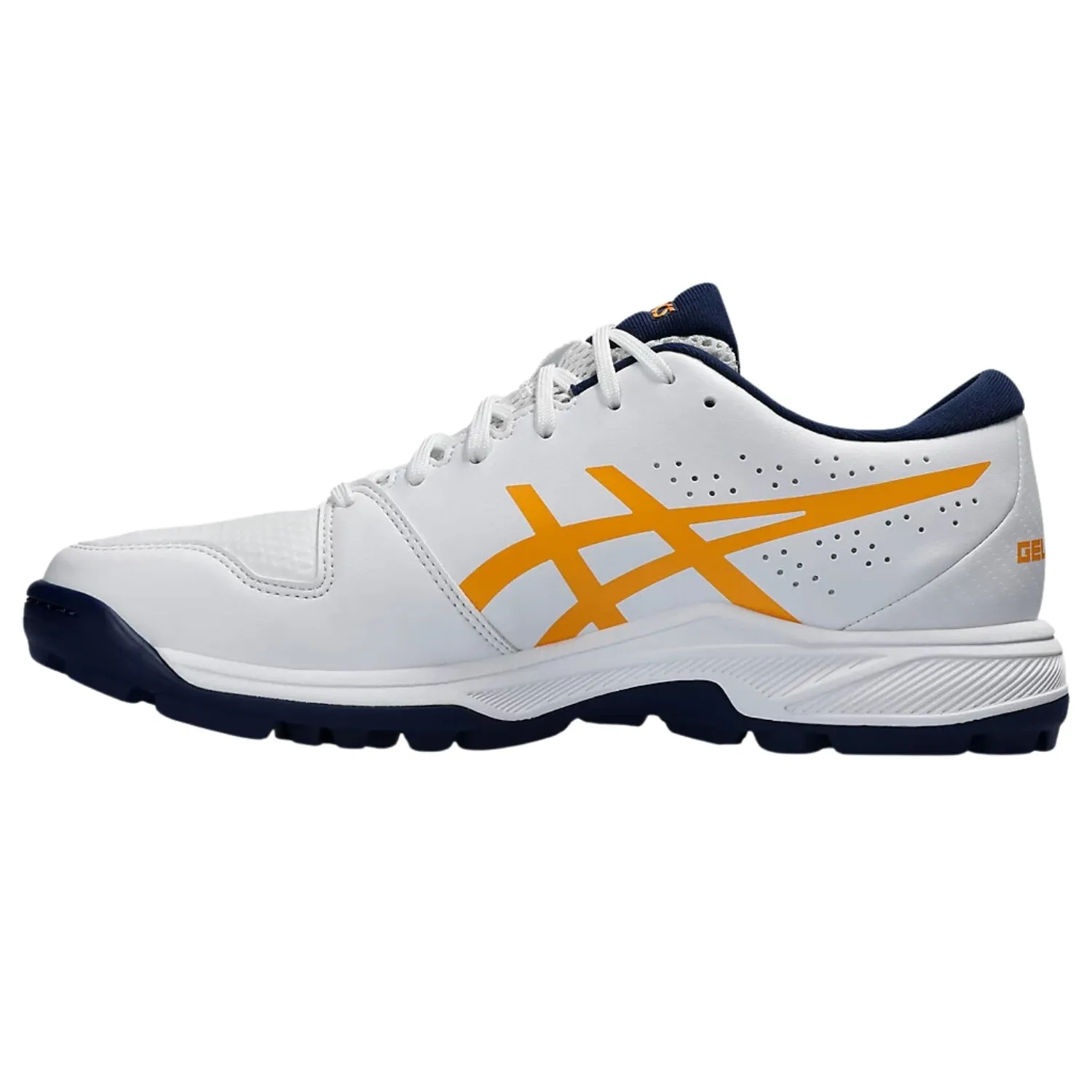 Asics Cricket Shoes Gel-Peake-2 - White Orange