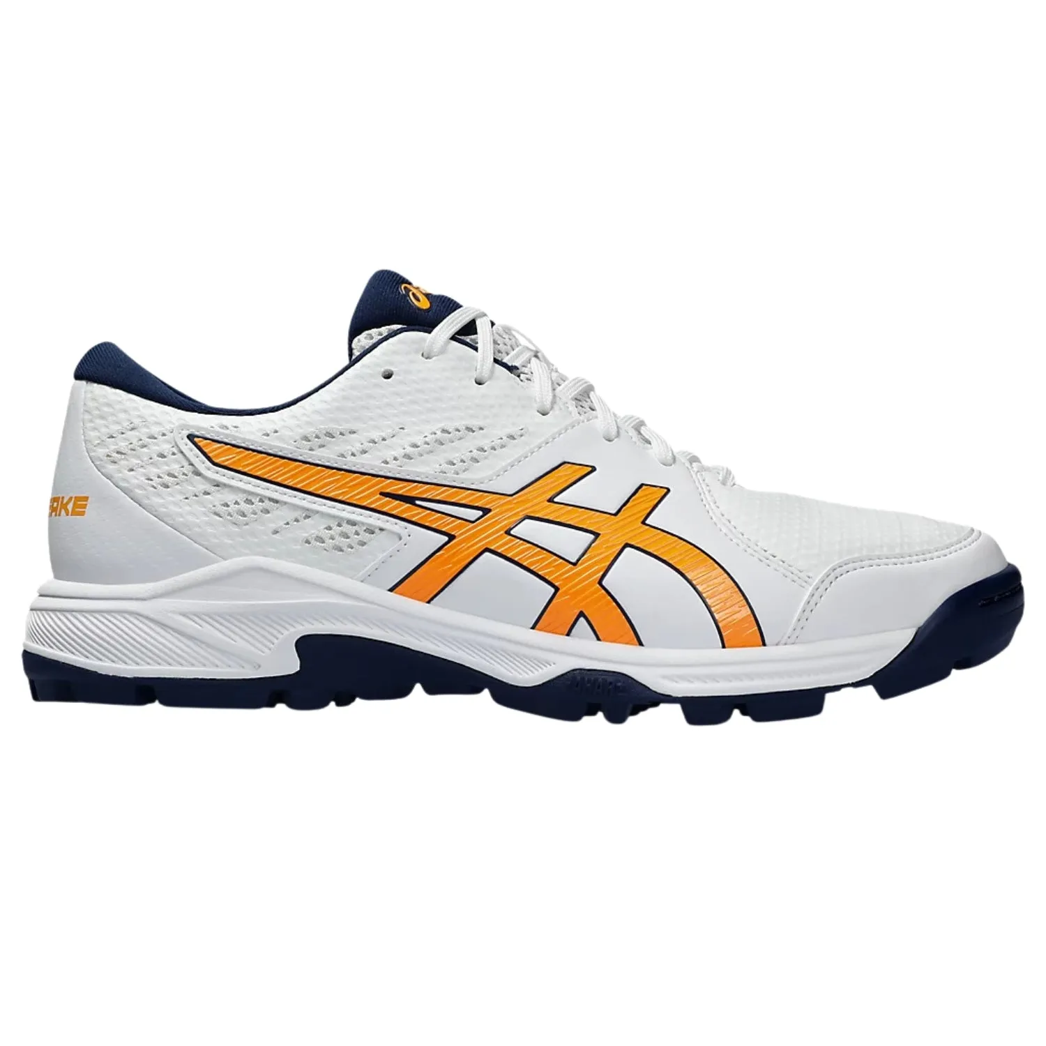 Asics Cricket Shoes Gel-Peake-2 - White Orange