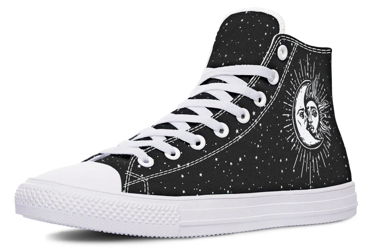 Astral High Tops - Classic Premium Canvas Shoes with Comfortable and Durable Soles