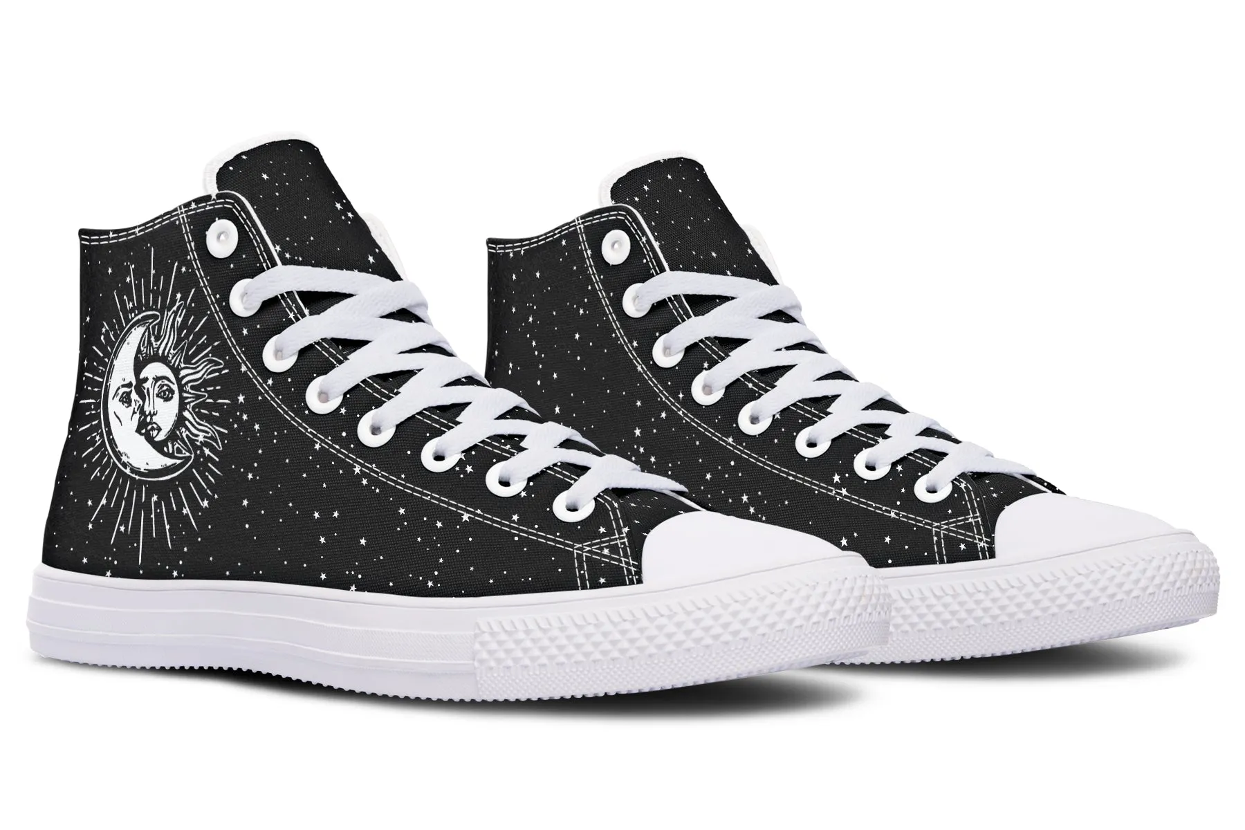 Astral High Tops - Classic Premium Canvas Shoes with Comfortable and Durable Soles