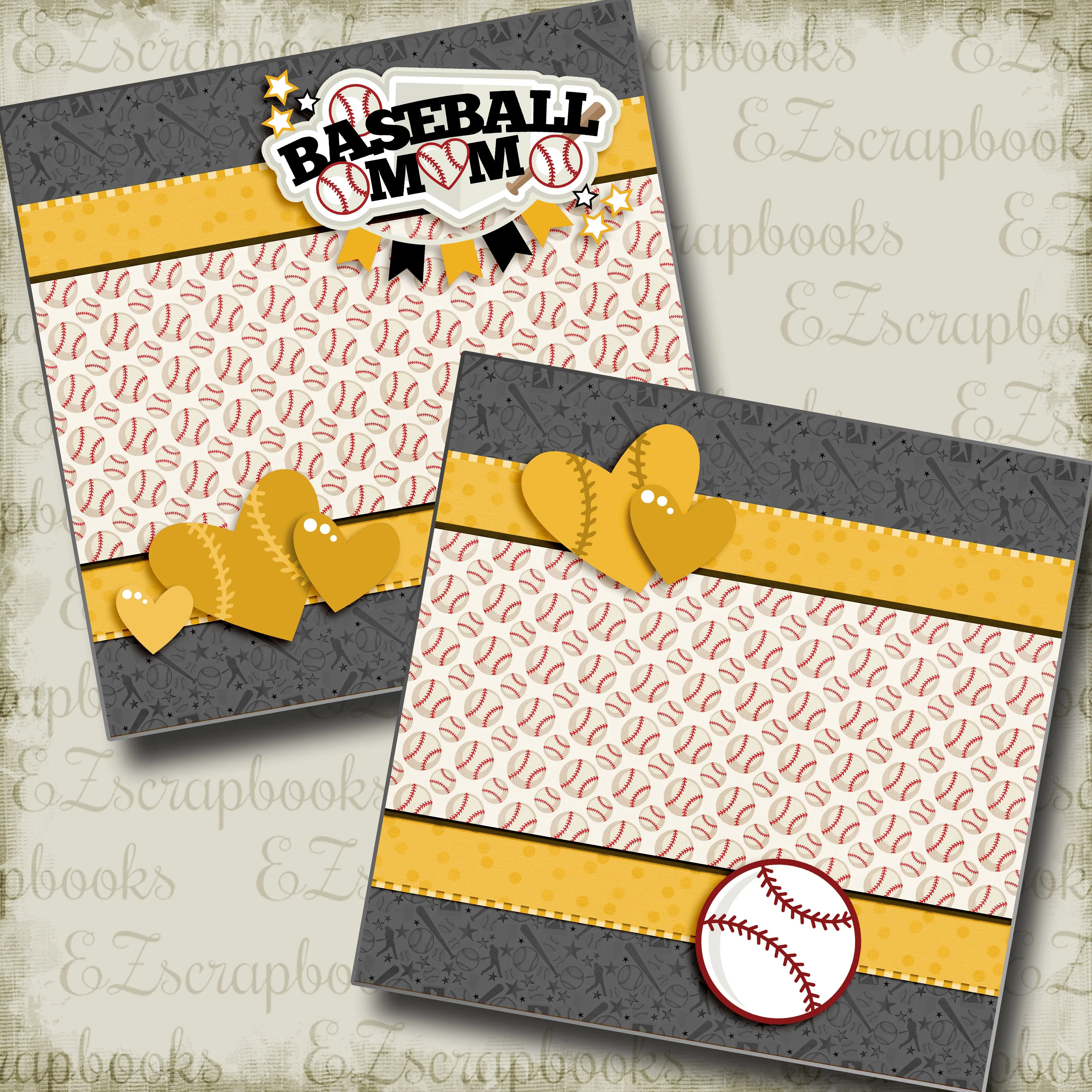 Baseball Mom Yellow NPM - 3249