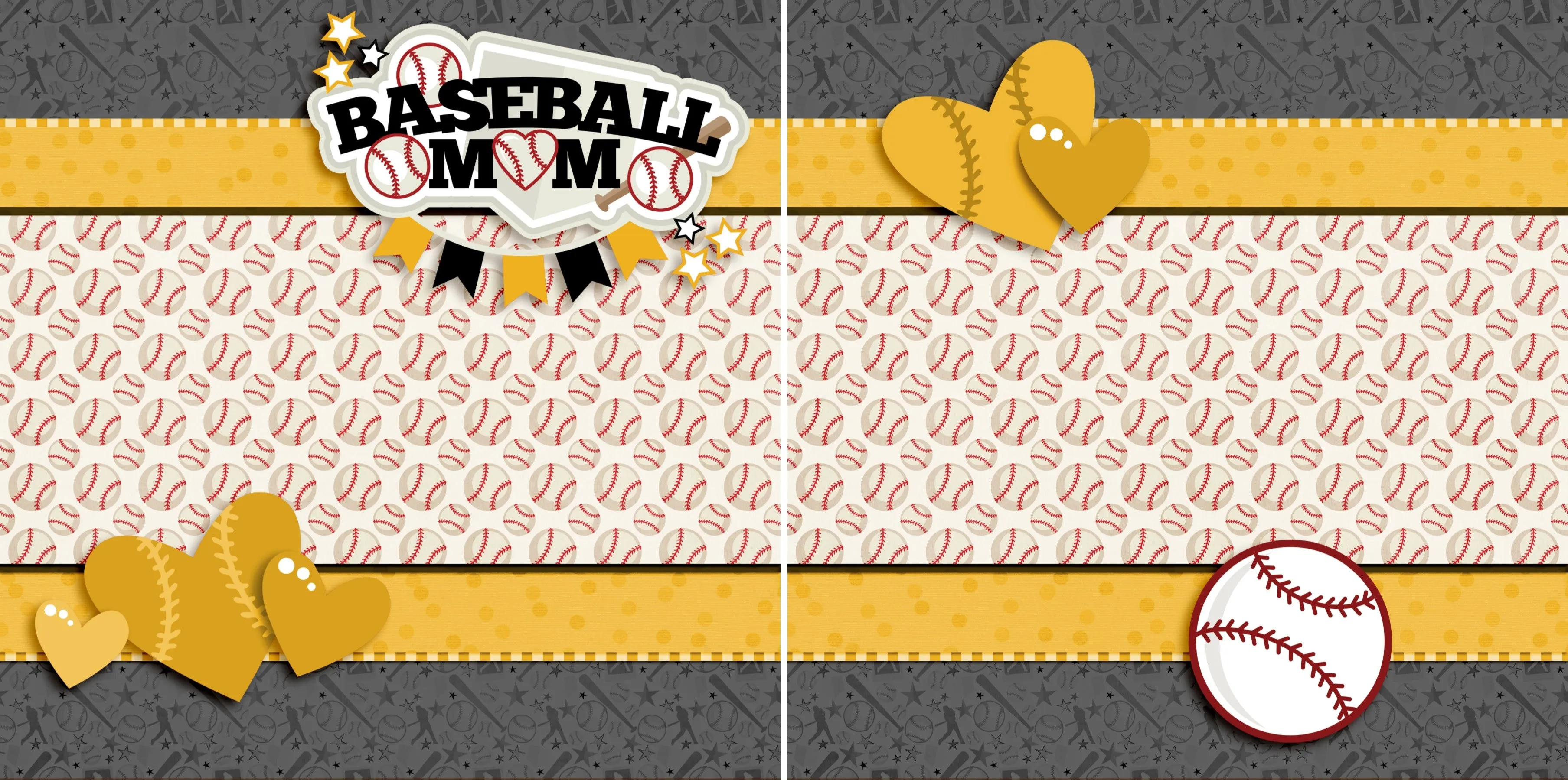 Baseball Mom Yellow NPM - 3249