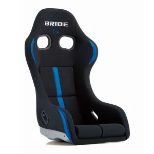 BRIDE HA1CNF Full bucket seat ZETAIV REIMS Black / Blue (Silver FRP shell)