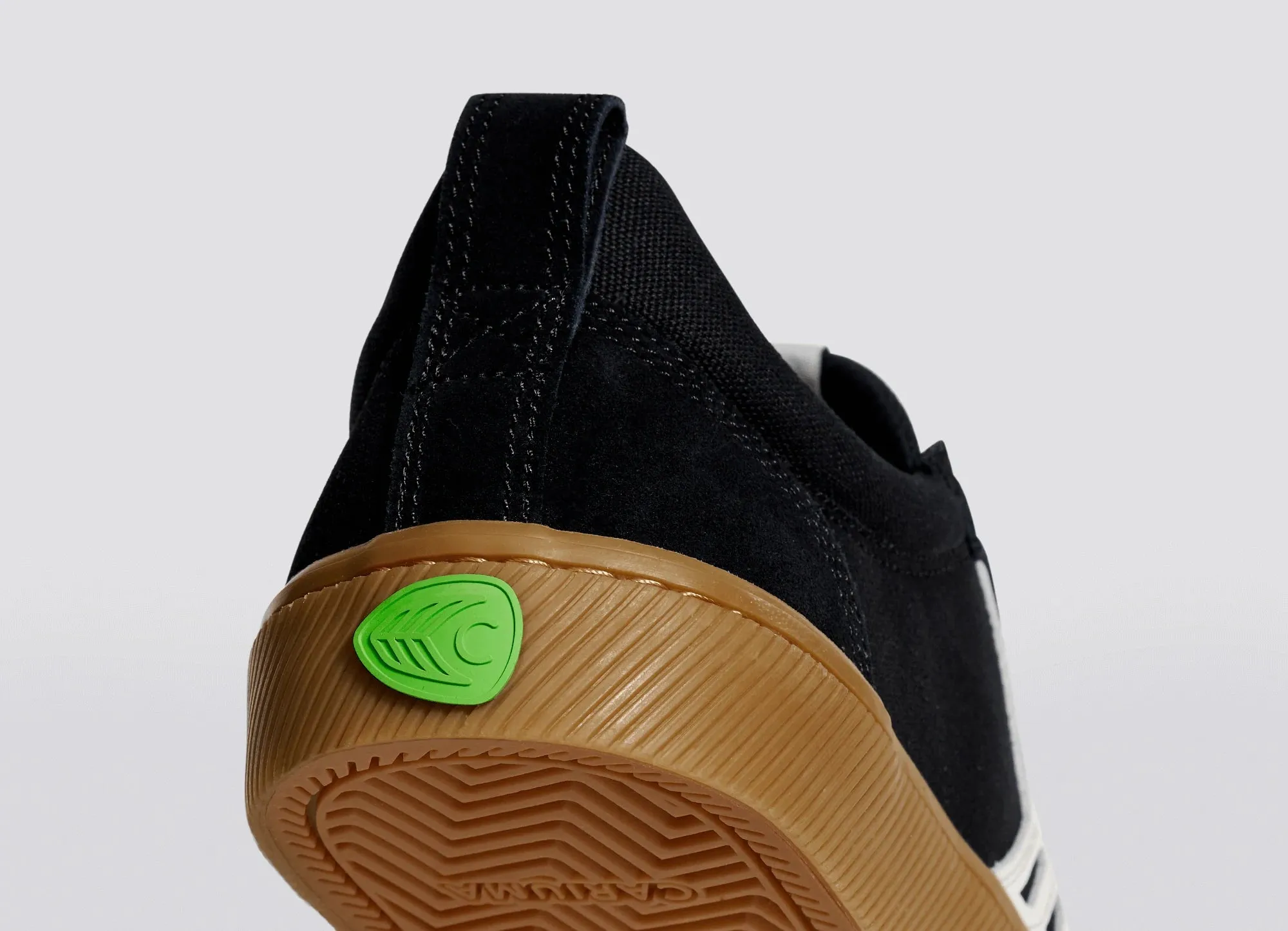 Cariuma Catiba Pro Skate Gum Black Suede Sneaker