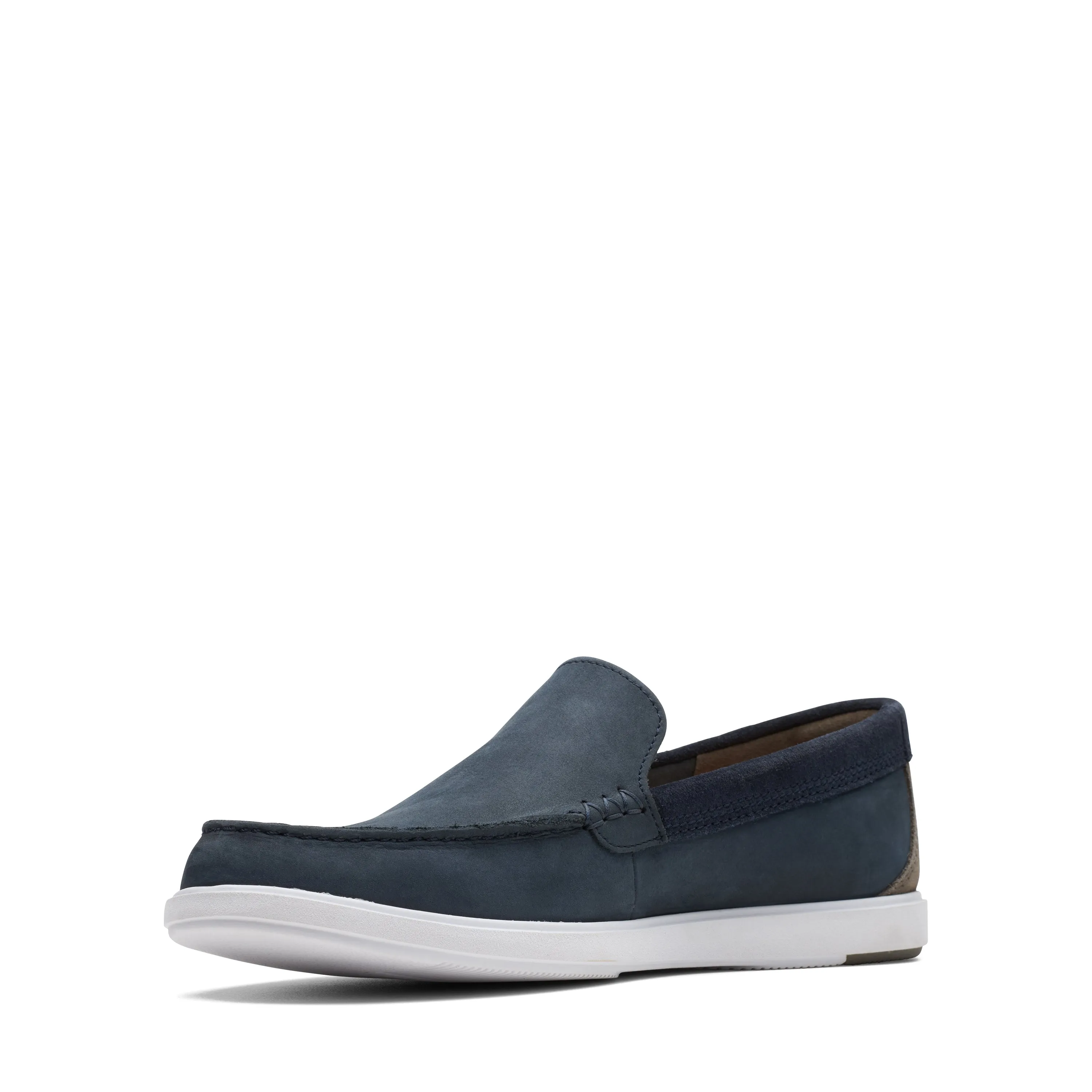 CLARKS | MOCASINES HOMBRE | BRATTON LOAFER NAVY NUBUCK | AZUL