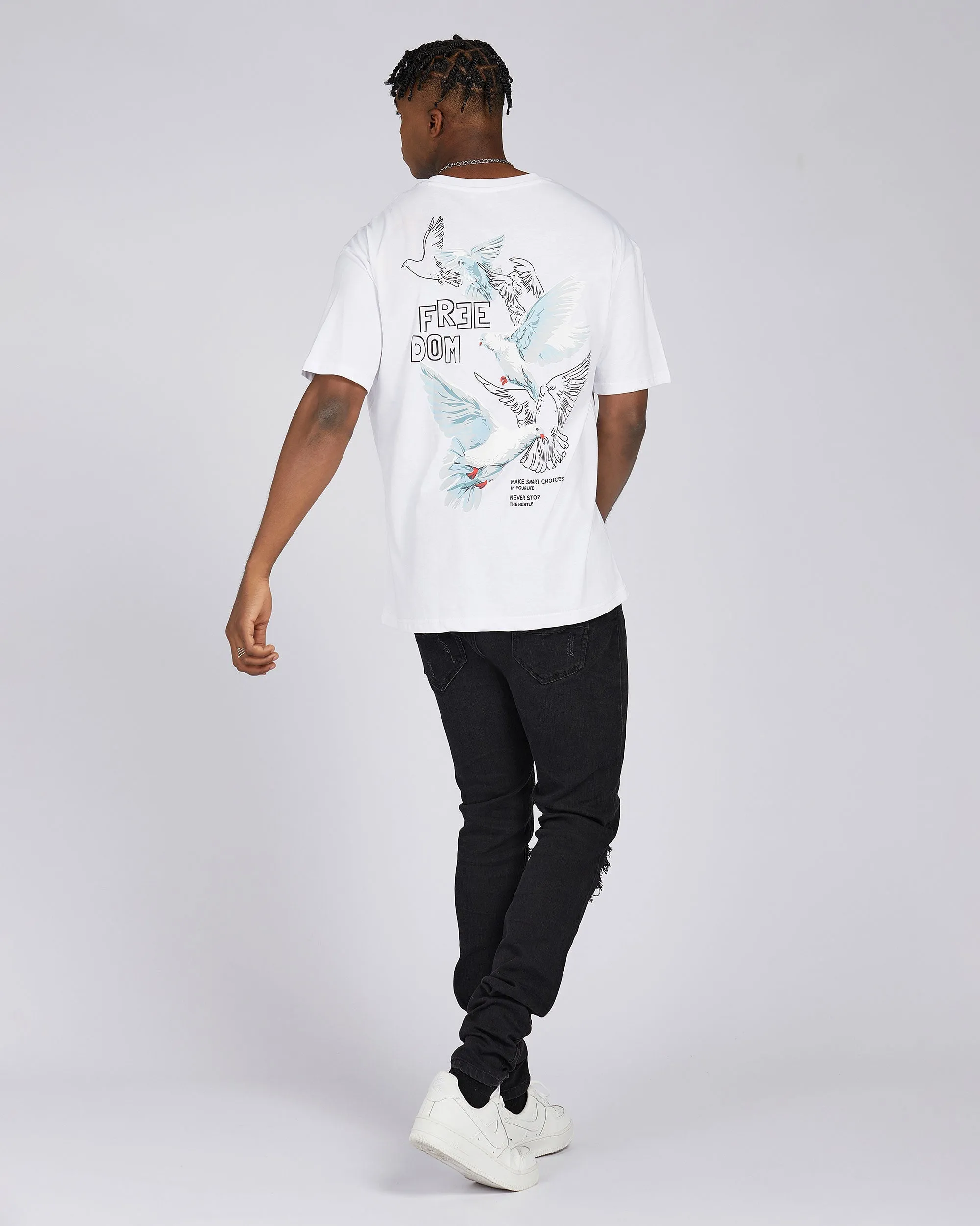 Contemporary Fashion Graphic Print Tee-Mexico Local Delivery