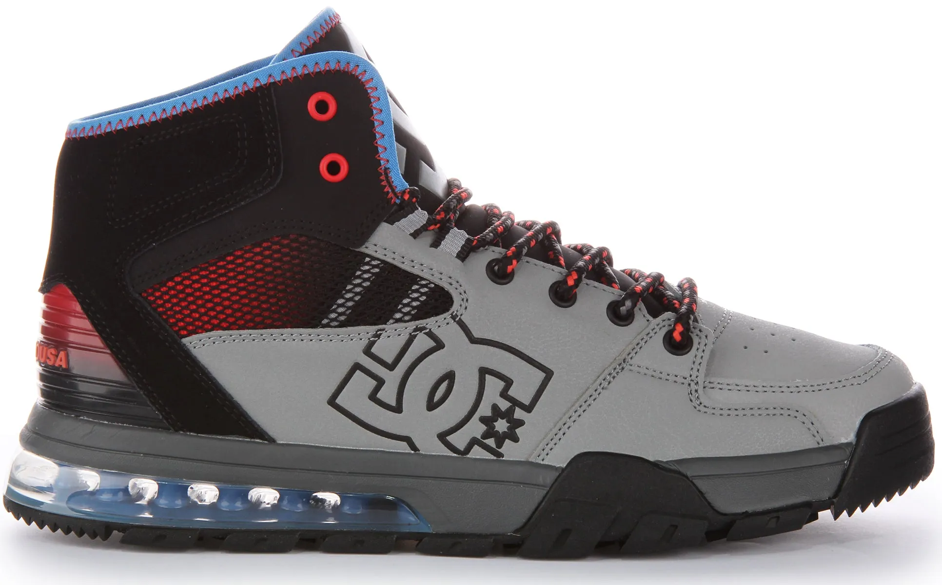 Dc Shoes Versatile Hi Water Resitant In Grey Blue