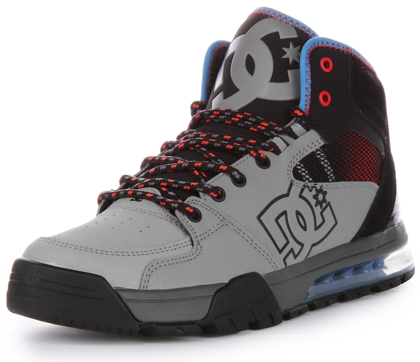 Dc Shoes Versatile Hi Water Resitant In Grey Blue