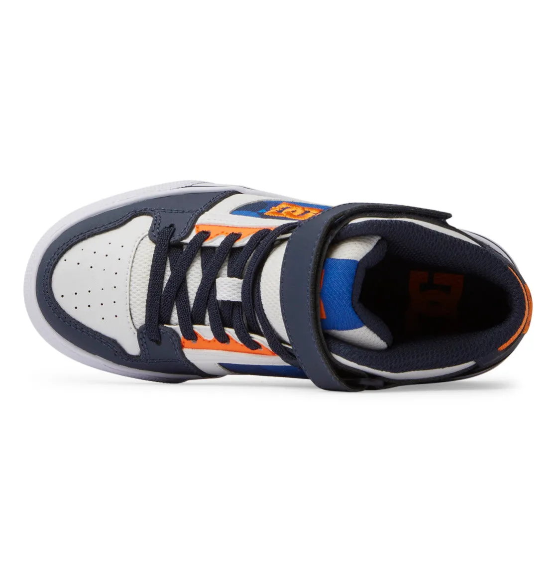 DC YOUTH PURE HIGH-TOP EV - SHADY BLUE/ORANGE