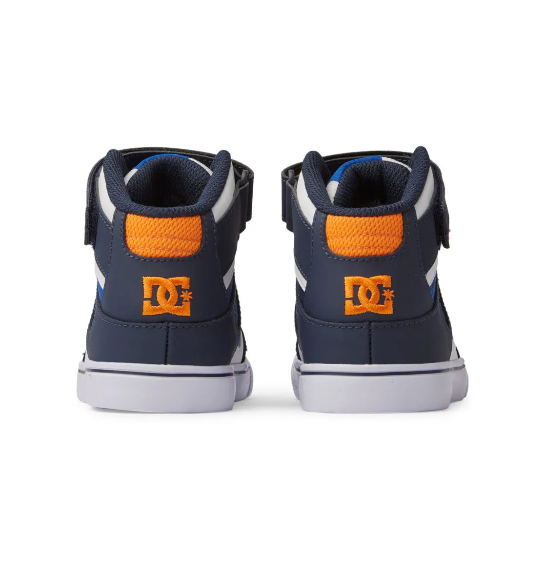 DC YOUTH PURE HIGH-TOP EV - SHADY BLUE/ORANGE