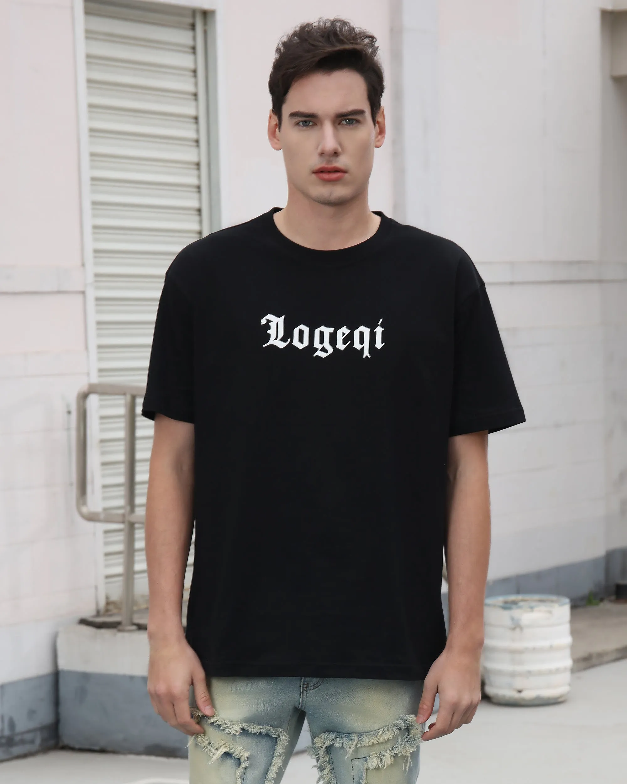 Designer Logo Graphic Print Tee