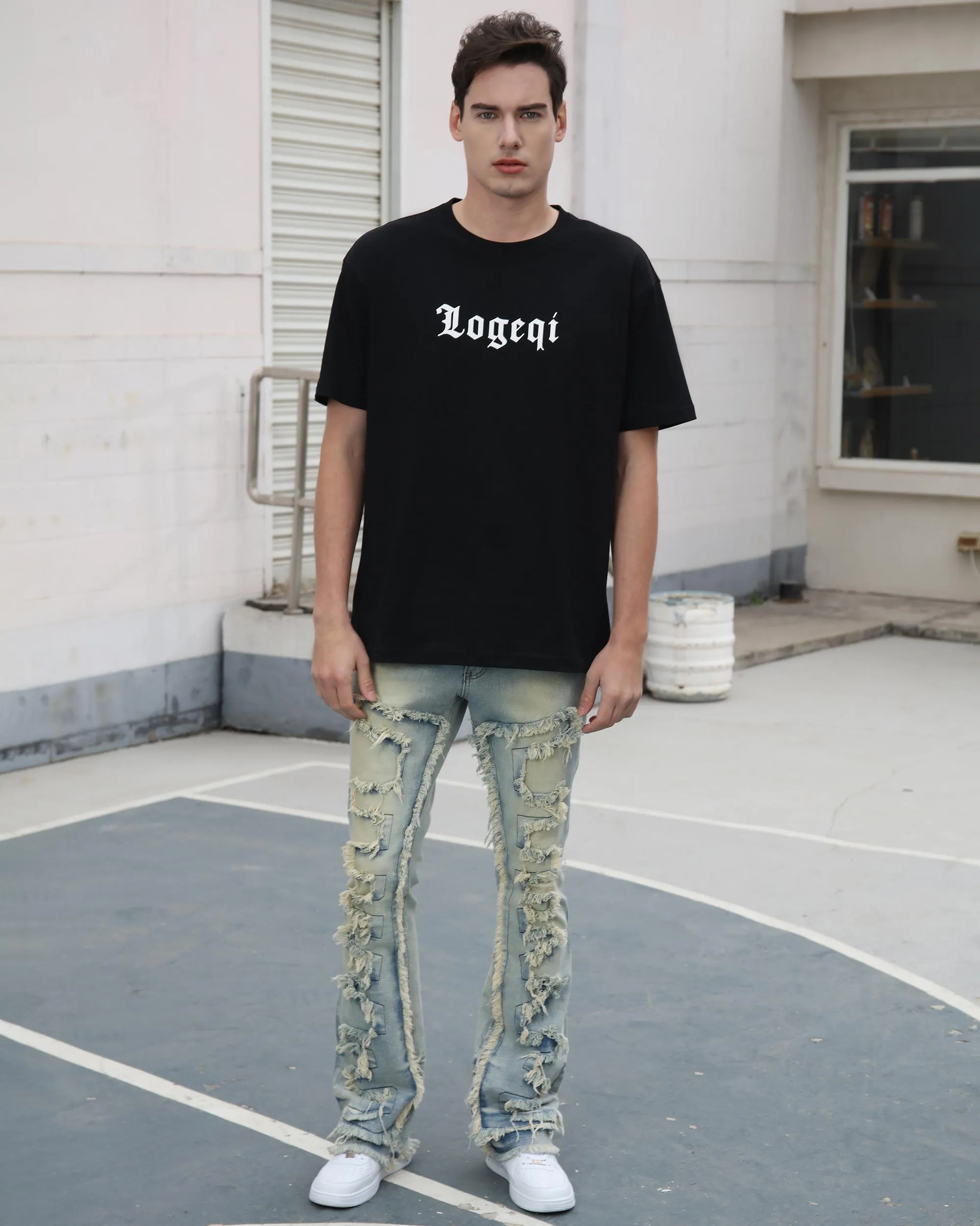 Designer Logo Graphic Print Tee