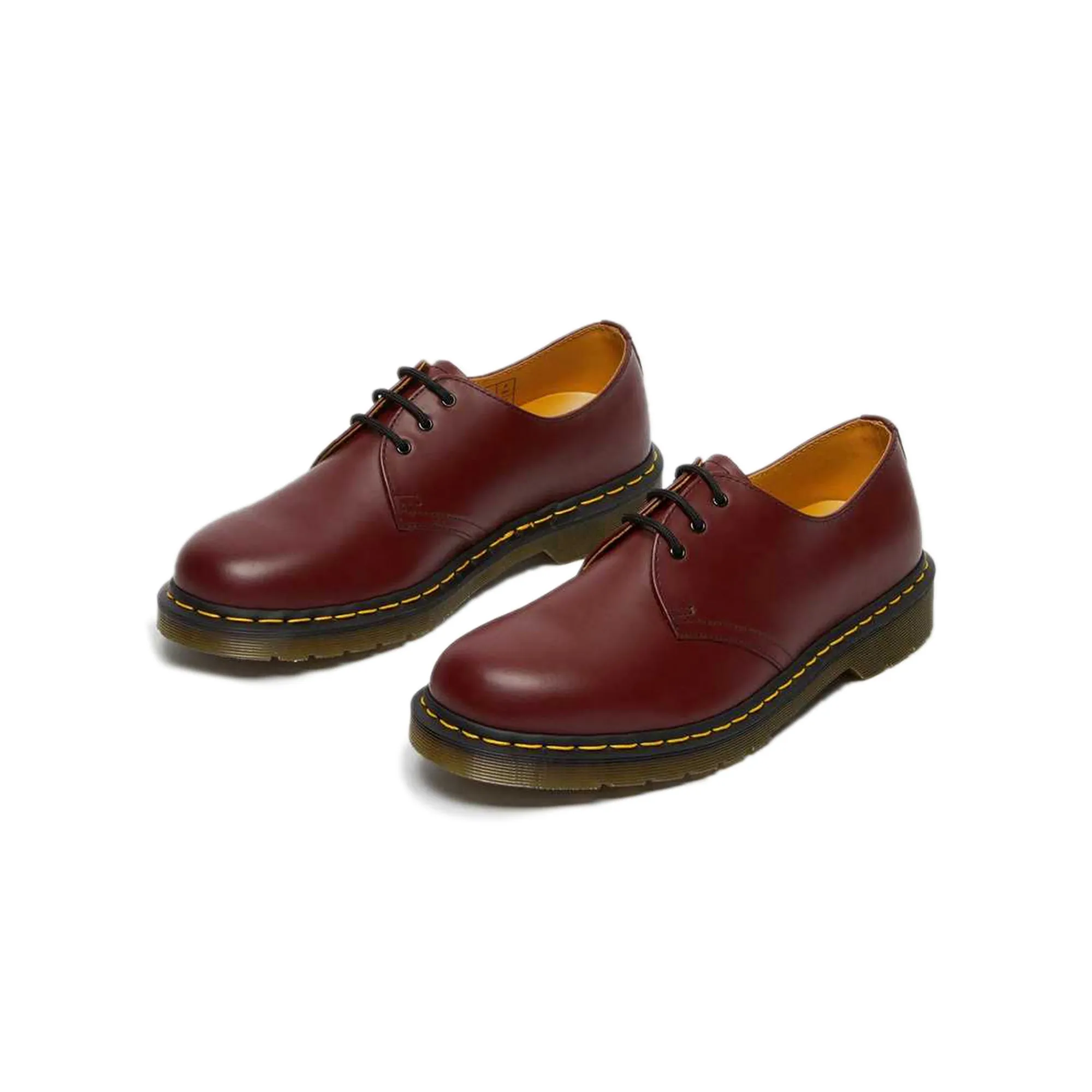 Dr.Martens Mens 1461 Shoes 'Cherry Red Smooth'