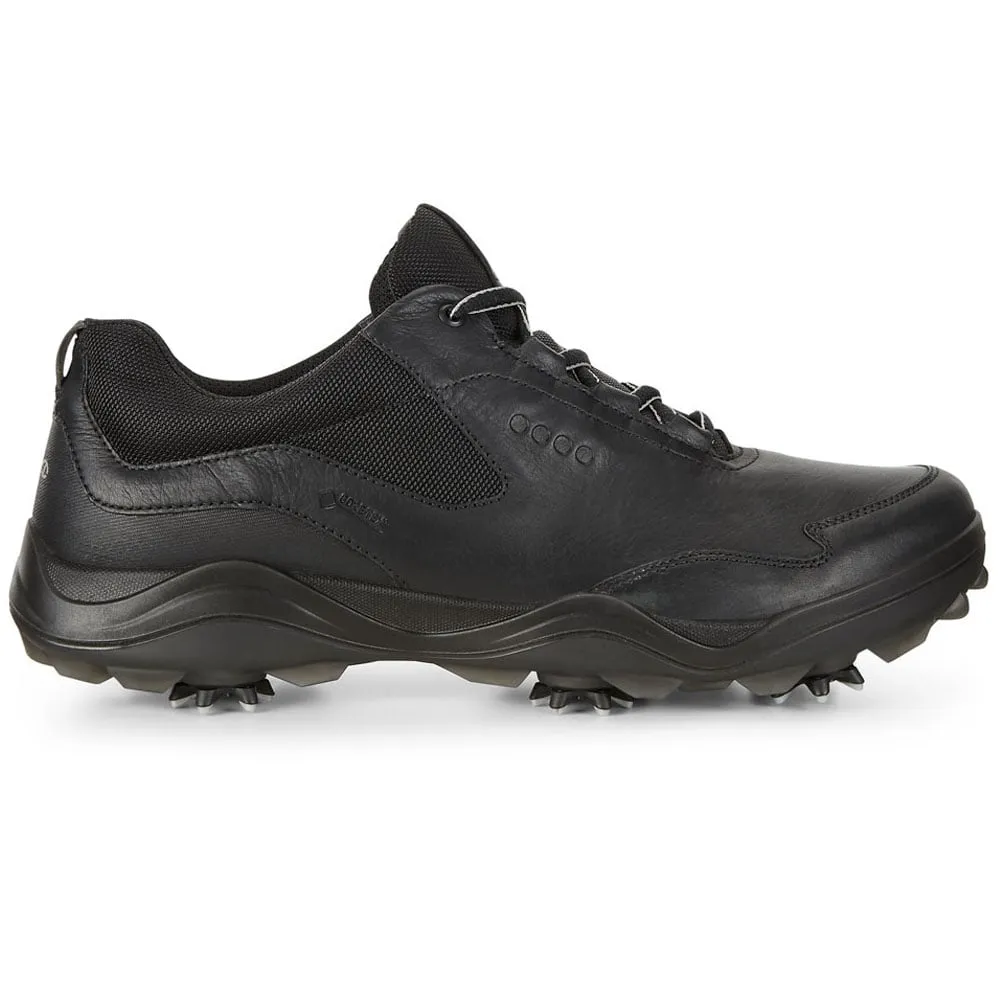 Ecco Strike Spiked Waterproof Golf Shoes - Black