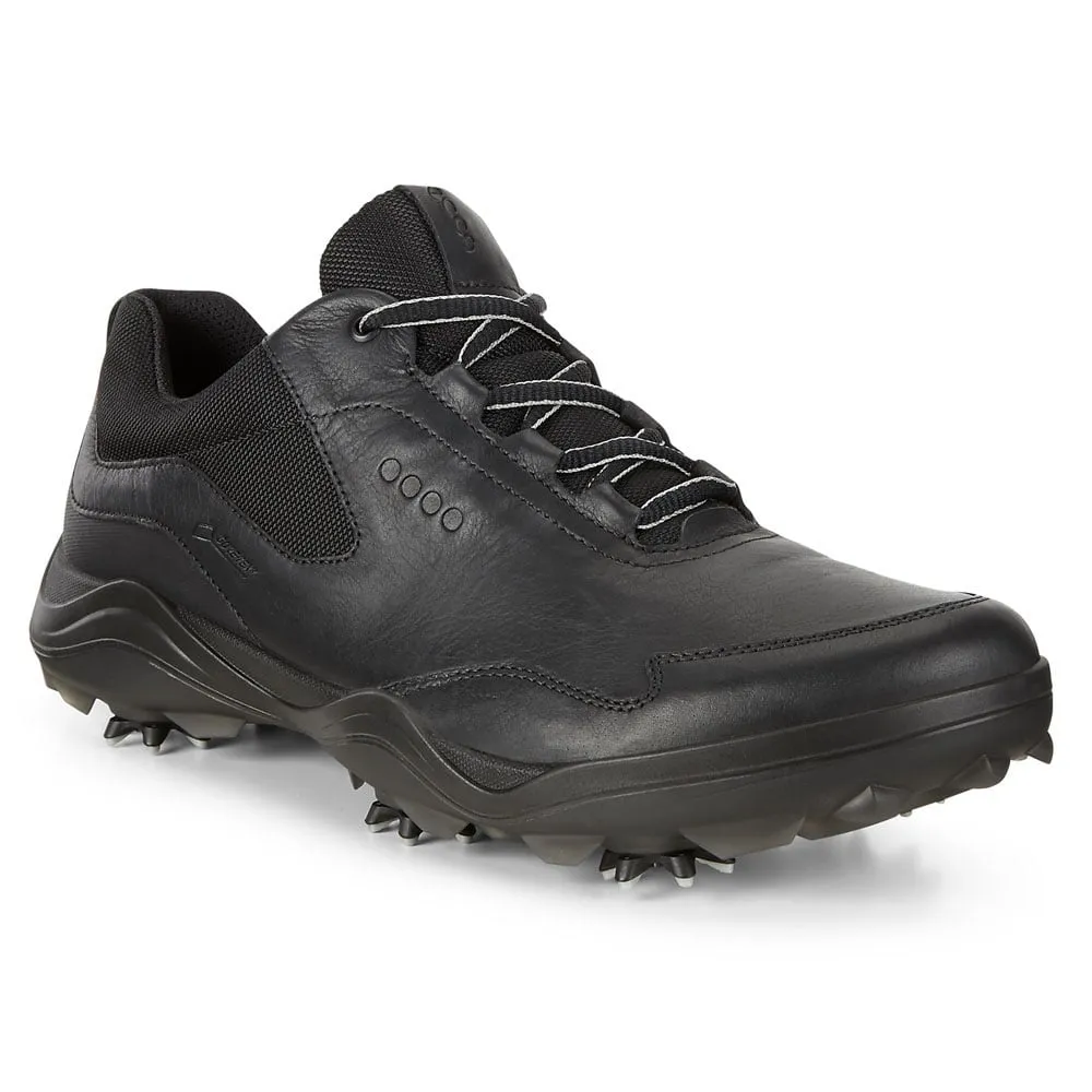 Ecco Strike Spiked Waterproof Golf Shoes - Black