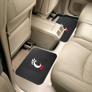 Fanmats Cincinnati Bearcats Back Seat Car Utility Mats - 2 Piece Set