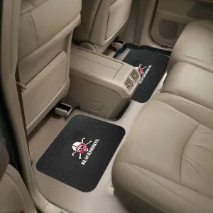 Fanmats Nebraska Cornhuskers Back Seat Car Utility Mats - 2 Piece Set, Blackshirts