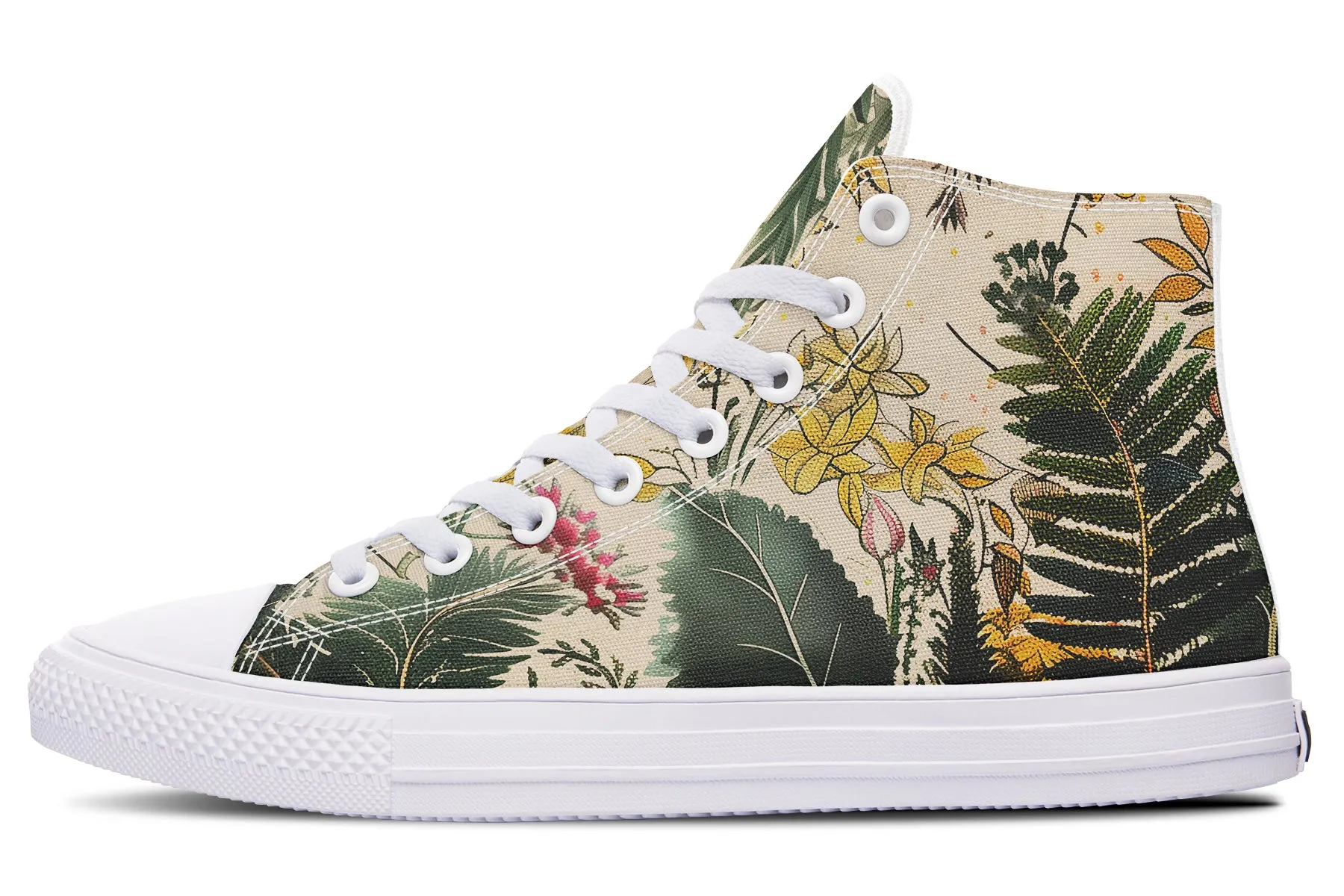 Fernwood High Tops - Classic Premium Canvas Shoes with Comfortable and Durable Soles