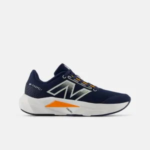 FuelCell Propel v5 Kid's Running Shoe -  NB Navy with Sun Glow and Grey Matter