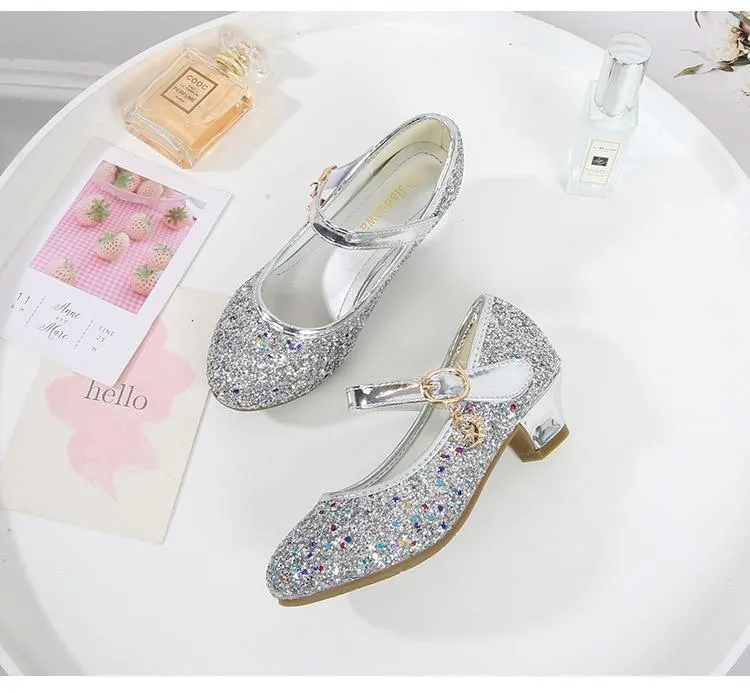 Girls Magical Glittery Shoes