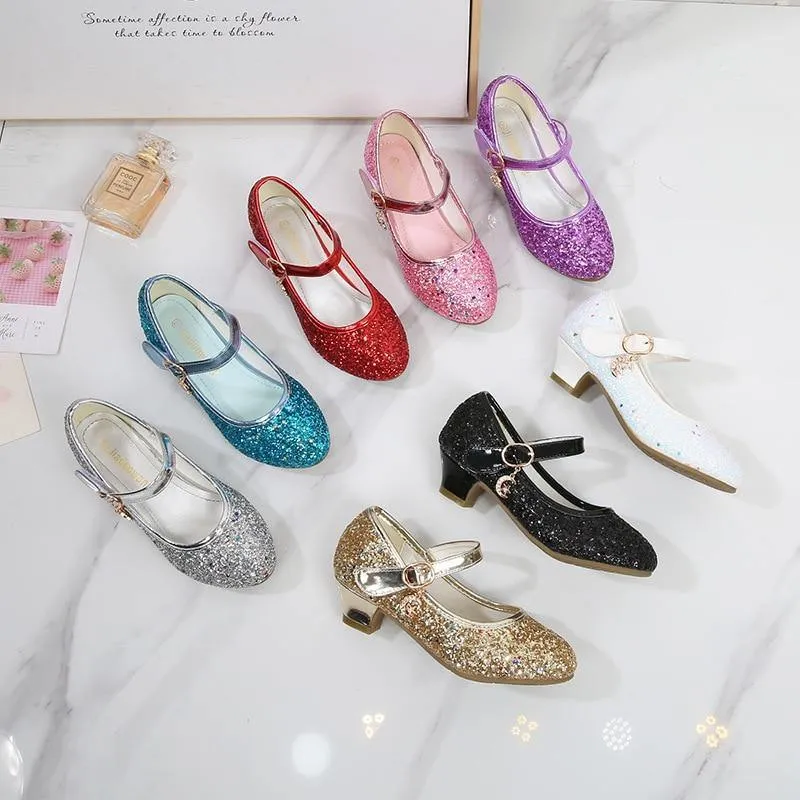 Girls Magical Glittery Shoes