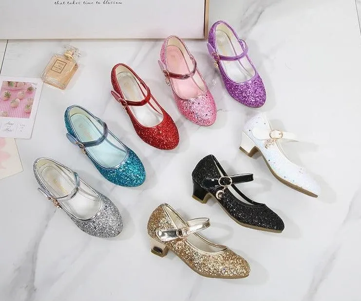 Girls Magical Glittery Shoes