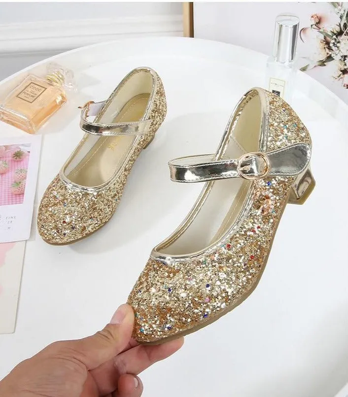 Girls Magical Glittery Shoes