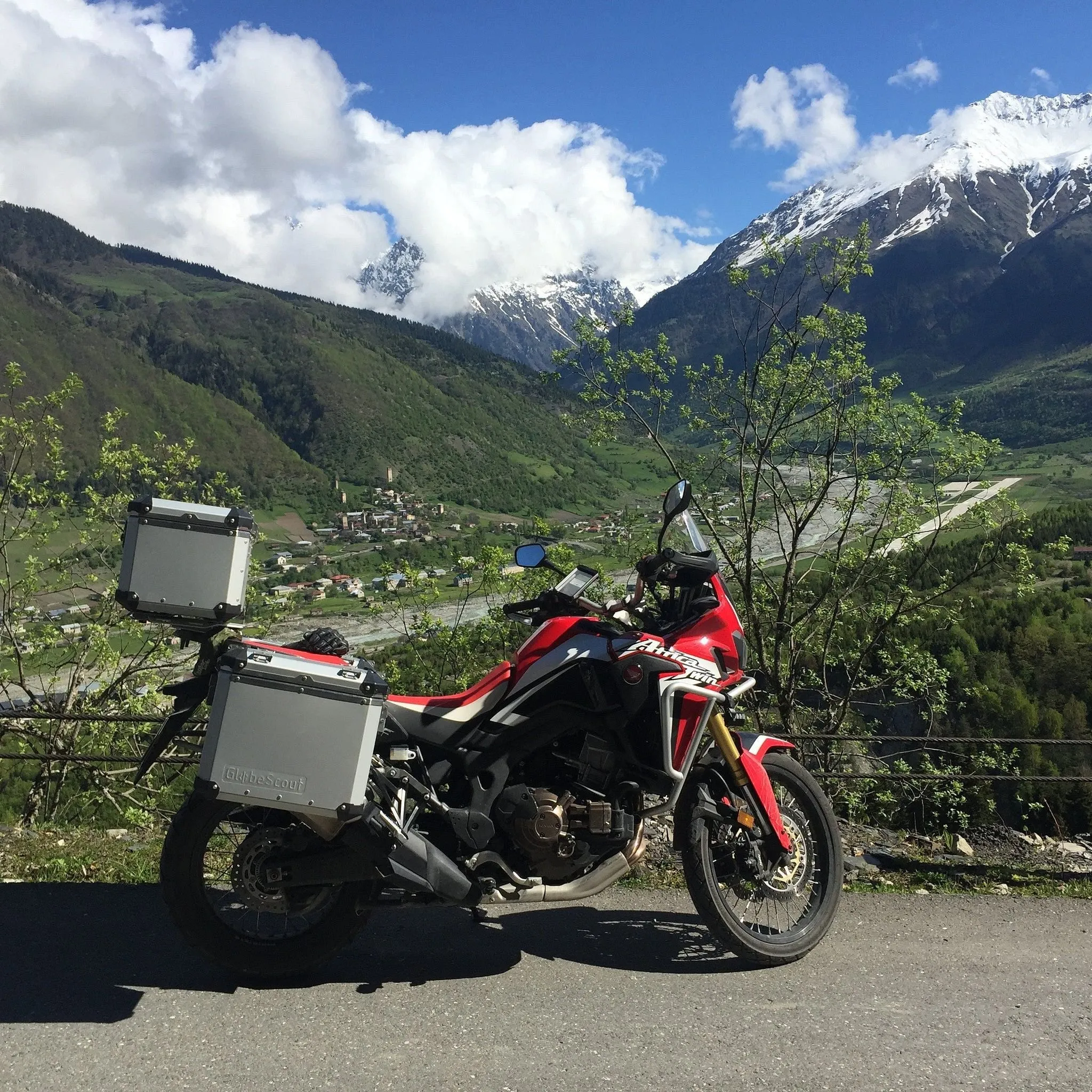 Globescout XPAN  'Special' Pannier Kit (CRF1000L Africa Twin)